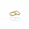 boucles d'oreilles en acier inoxydable